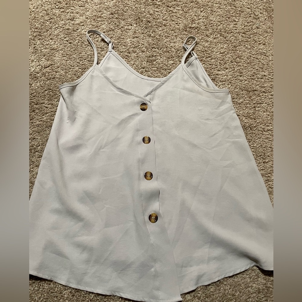 Elegant White Button-Down Women's Top